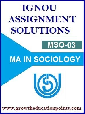 MSO-003: Sociology of Development Ignou solved Assignment| Hindi Medium 2021-22