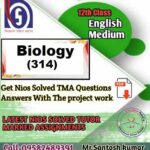 Biology 314 TMA Solved