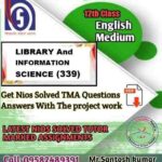 Nios LIBRARY AND INFORMATION SCIENCE (339)