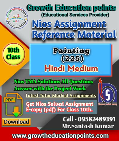 Nios English-302 TMA Solved In English Medium 2023-24 For October Exam