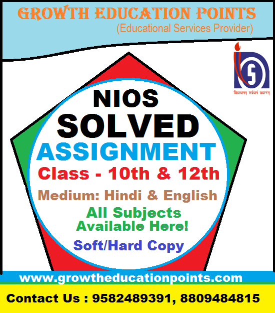 online nios solved assignment