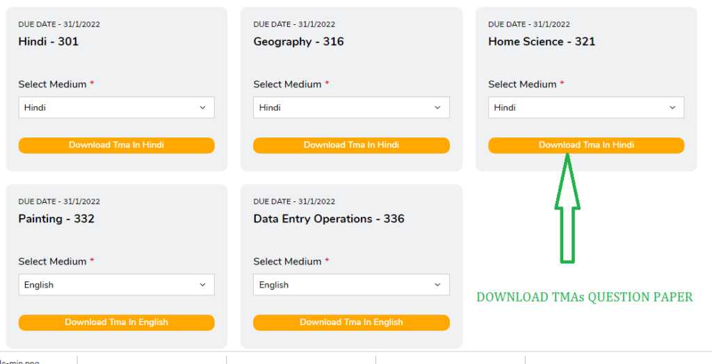 how to submit nios assignment online