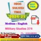 Military Studies 374 SOLVED TMA